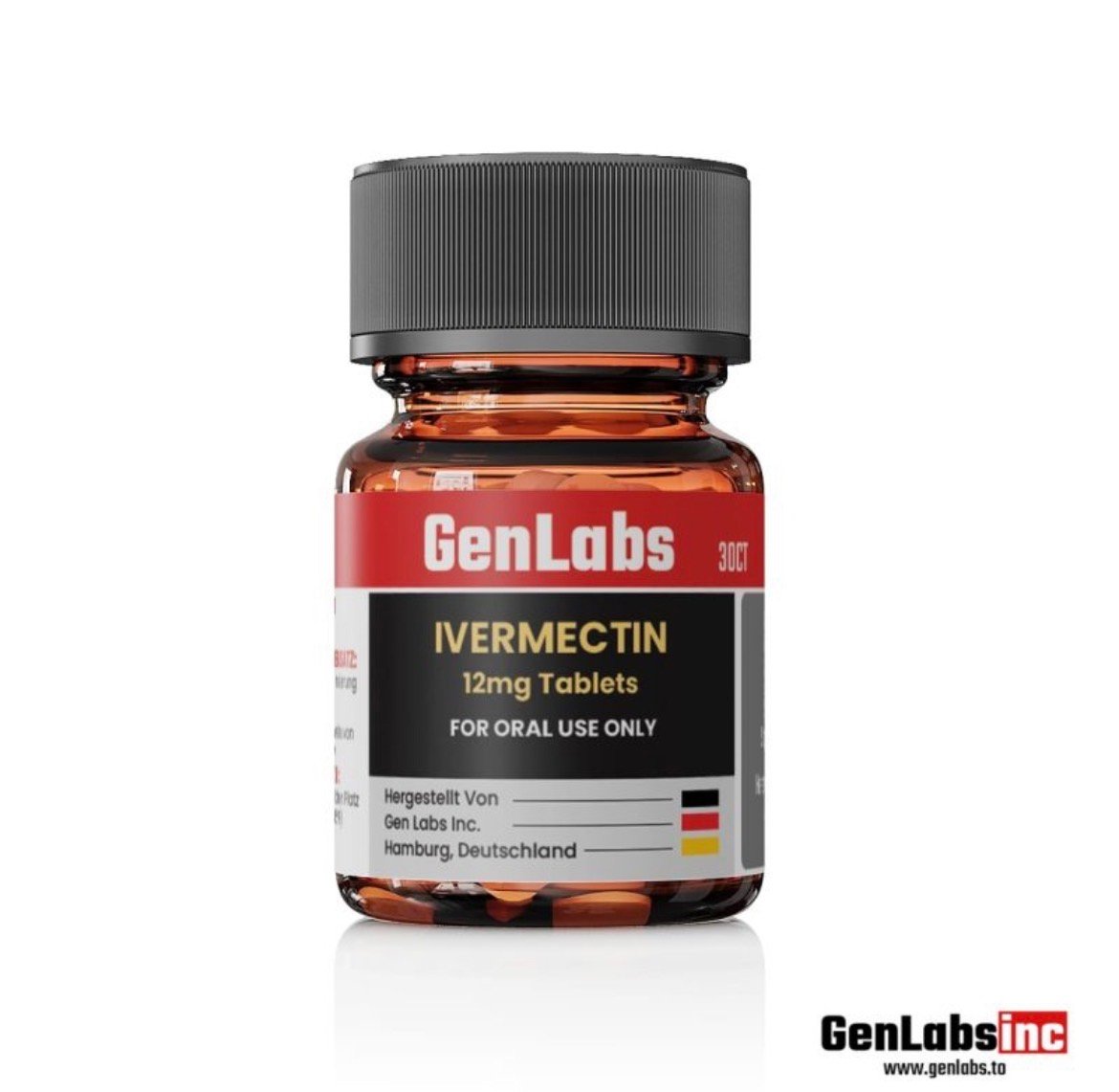 Ivermectin 12 Mg – (30 Tablets) – Genlabs — Certificate of Analysis