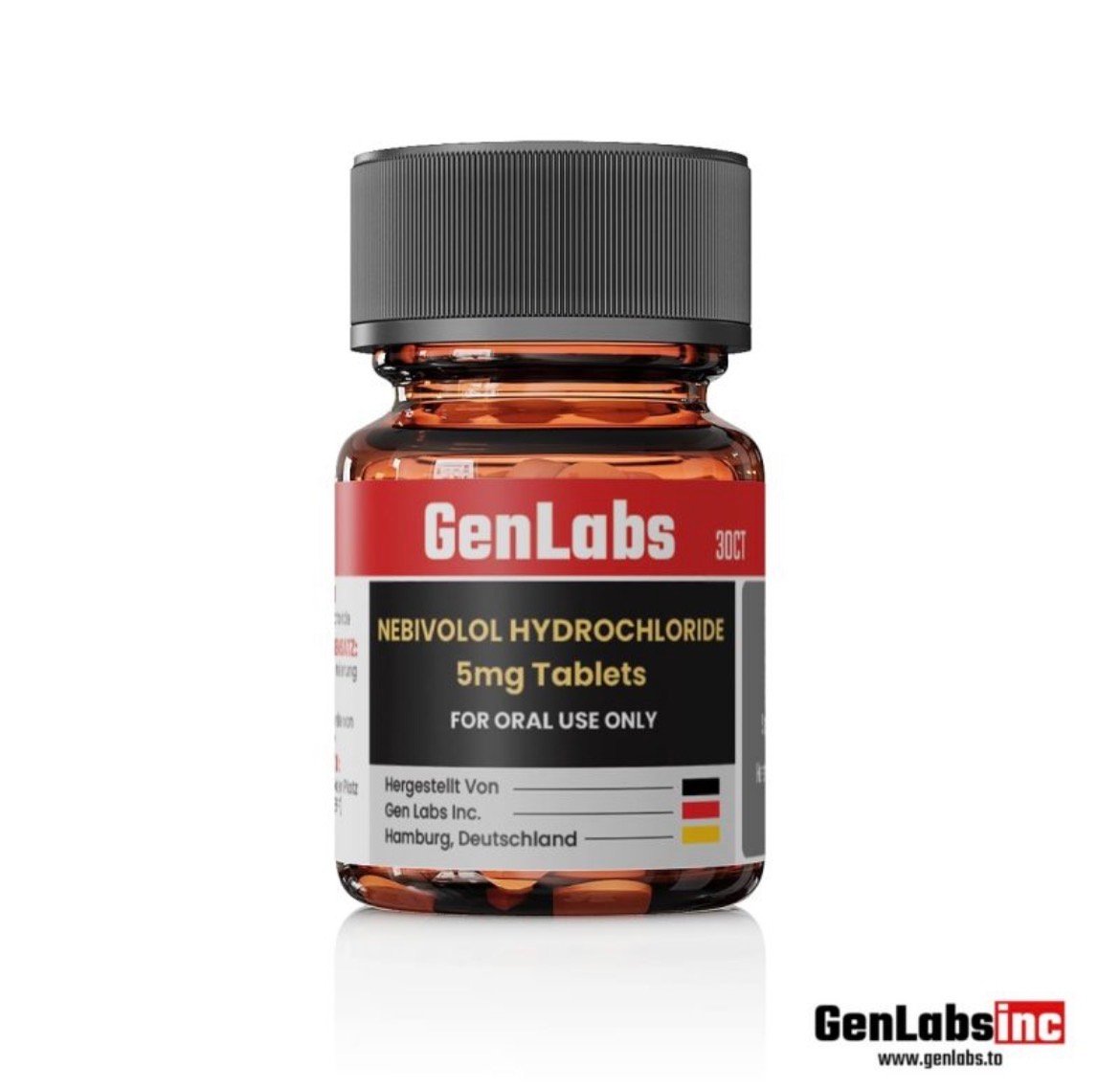 Nebivolol Hydrochloride 5 Mg – (30 Tablets) – Genlabs — Certificate of Analysis