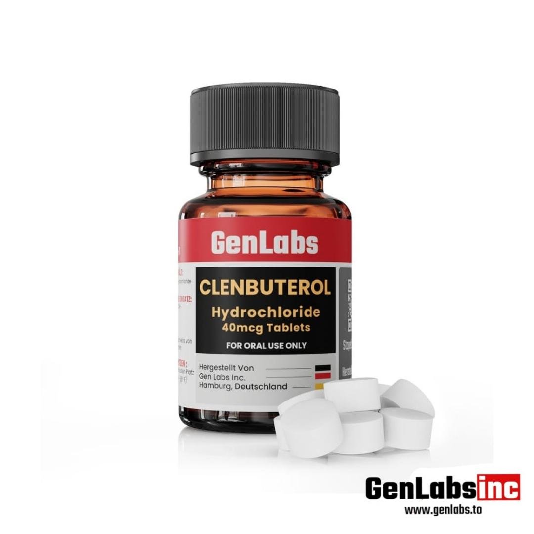 Clenbuterol Hydrochloride 40 mcg – 100 Tablets – Genlabs