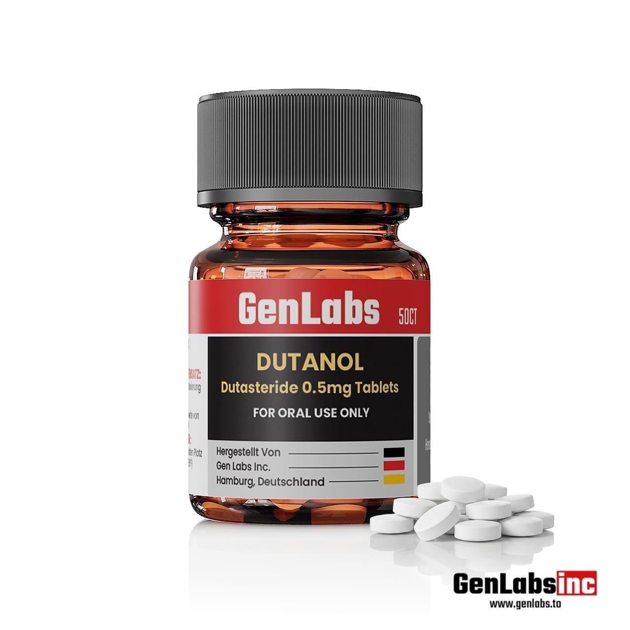 Dutanol Dutasteride 0.5mg Genlabs – 50 Tablets