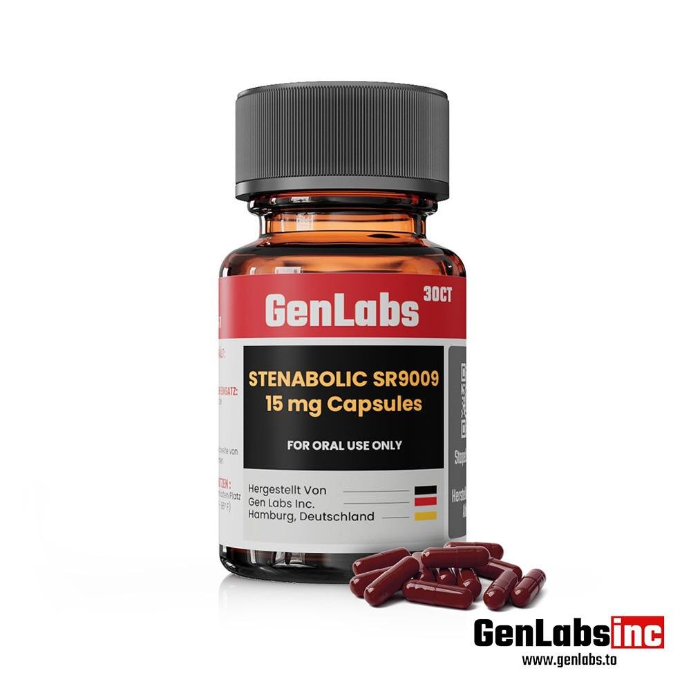 Stenabolic SR9009 15mg / Per Capsule – 30 Capsules – Genlabs