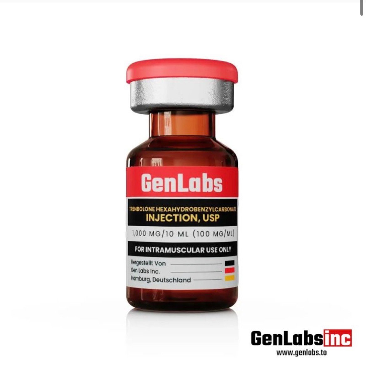 Trenbolone Hexahydrobenzylcarbonate (parabolan) 100 Mg/ml – Genlabs