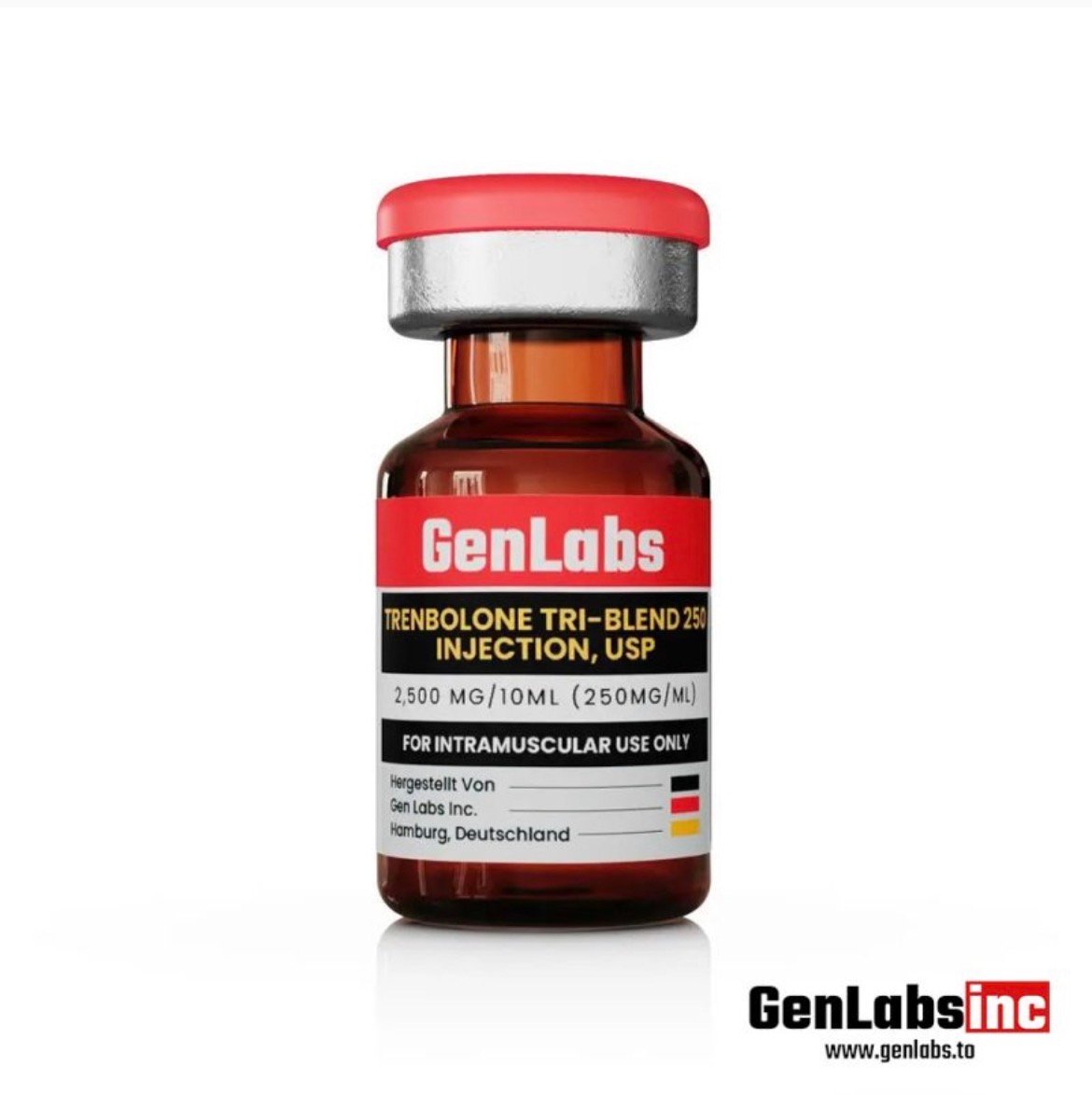 Tri Tren 250 (trenbolone Blend) 250 Mg/ml – Genlabs