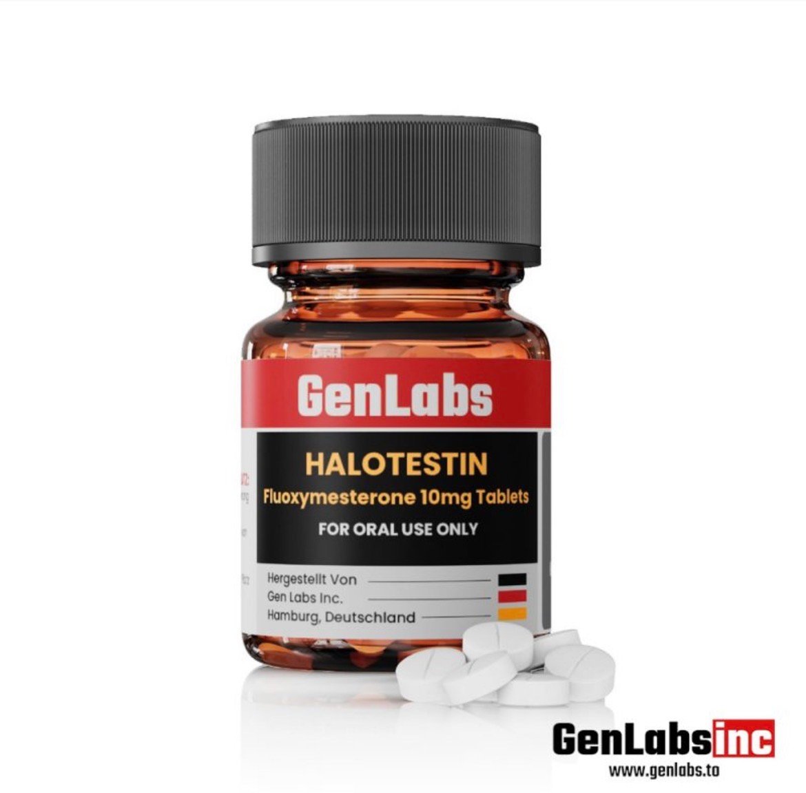 Halotestin Fluoxymesterone 10 mg – 100 Tablets – Genlabs