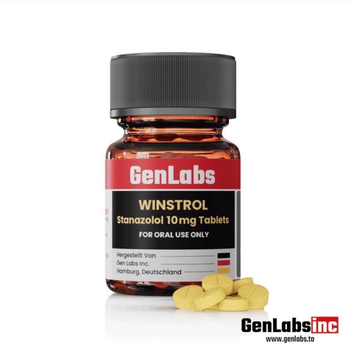 Winstrol (stanozolol) – 10 mg – 100 Tablets – Genlabs