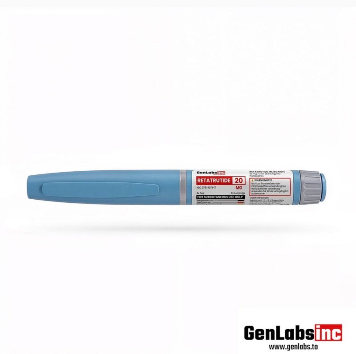 Retatrutide 20mg Injection Pen (pre – Filled 3ml Cartridge) – Genlabs