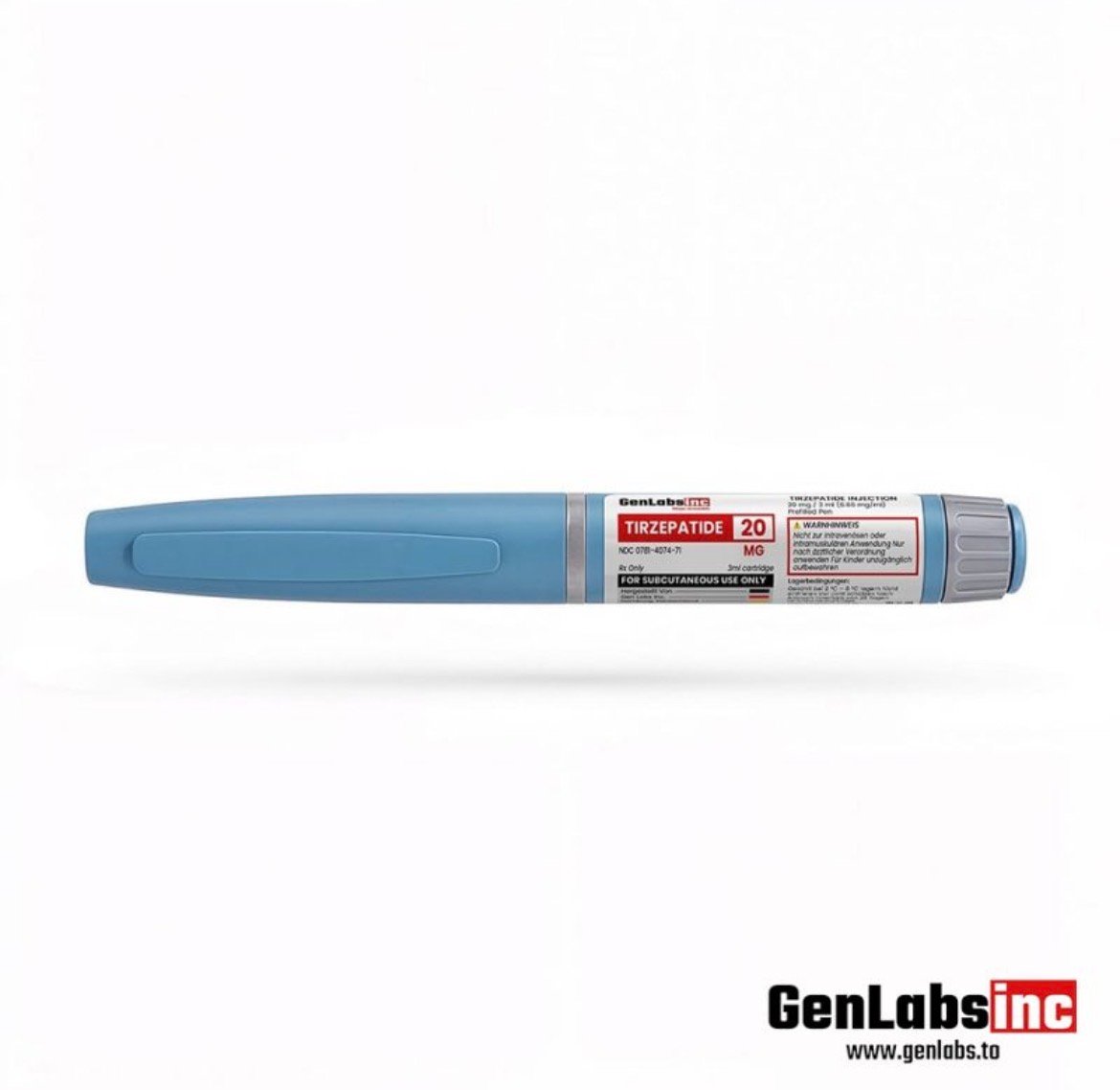 Tirzepatide 20mg Injection Pen (pre – Filled 3ml Cartridge) – Genlabs