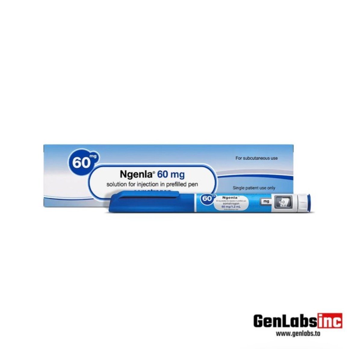 Ngenla (somatropin) 60 mg – Prefilled Pen – Pfizer