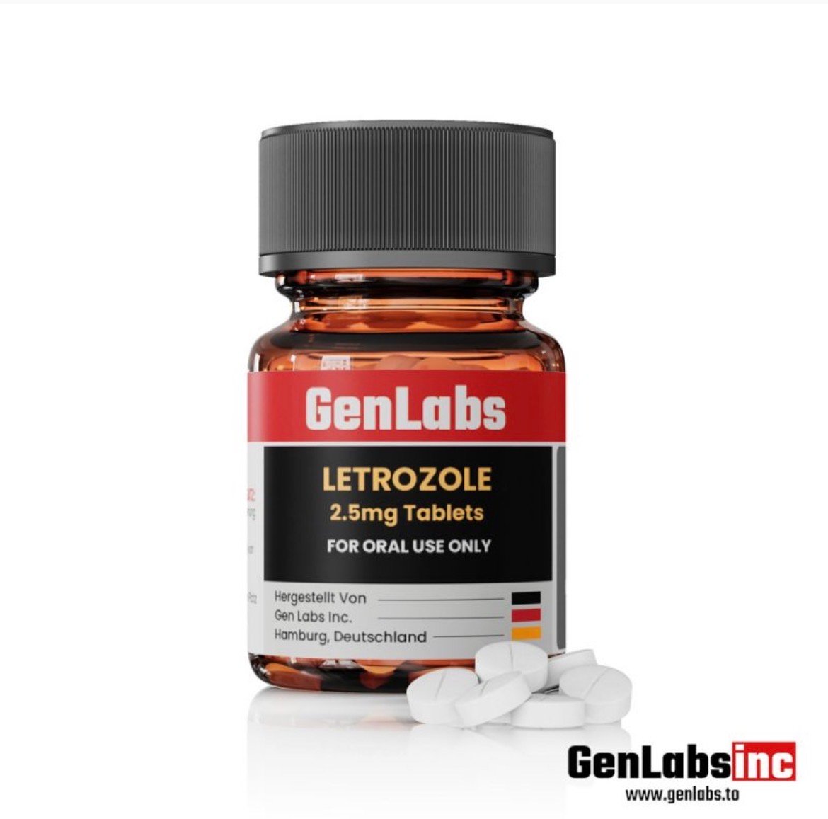 Letrozole (femara) – 2.5 mg – Genlabs (100 – Tablets)