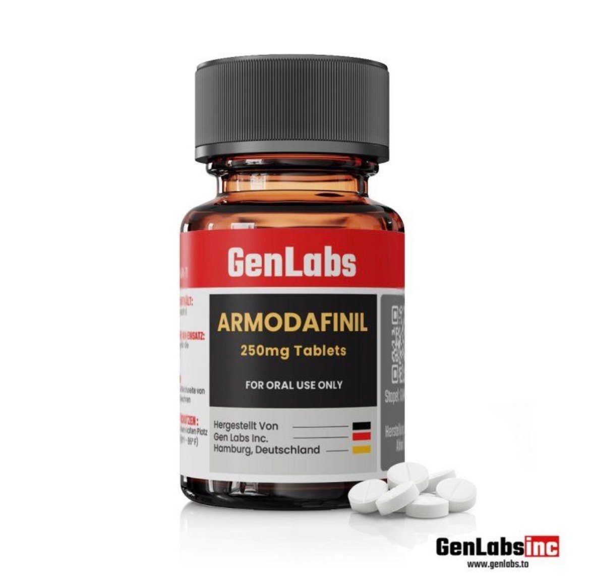 Armodafinil Tablets 250 mg – (30 Tablets Bottle) – Genlabs