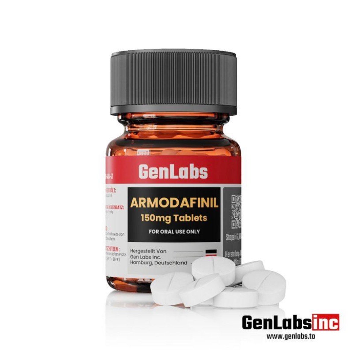 Armodafinil Tablets 150 mg – (30 Tablets Bottle) – Genlabs
