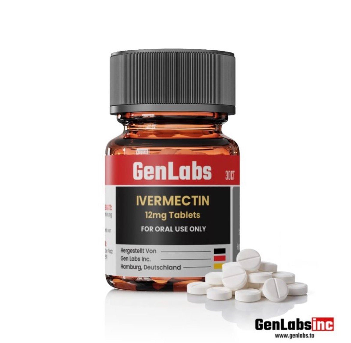 Ivermectin 12 Mg – (30 Tablets) – Genlabs